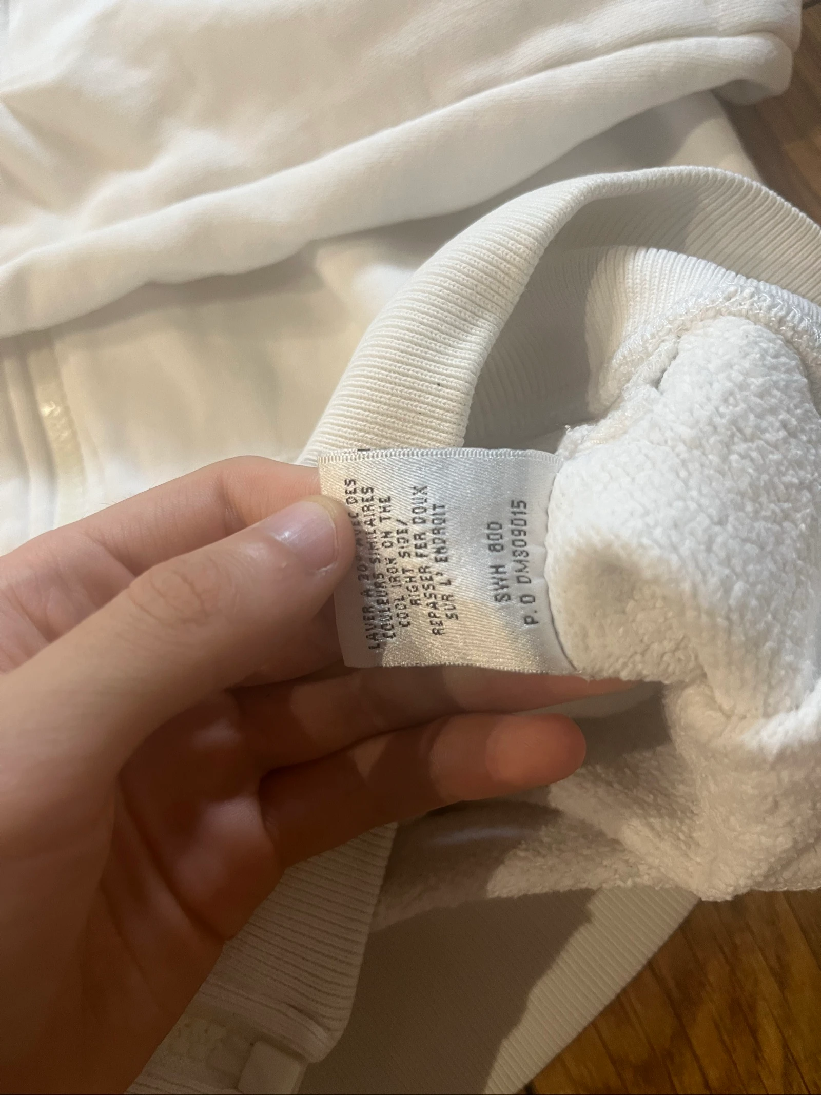Sweatshirt com capuz branco vintage com zíper - Schott NYC - tamanho S - em ótimo estado – photo 5